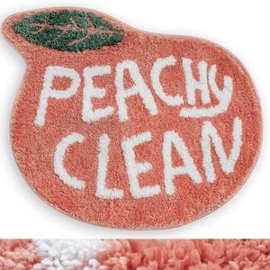 NWT Peachy Clean Bath Mat